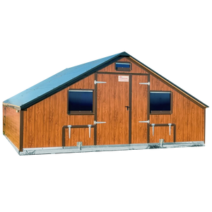 Hühnermobil 60 m² – für 360–540 Hühner, flexibel konfigurierbar
