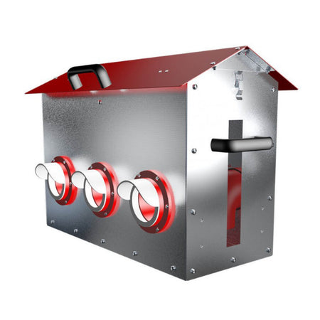 Futterautomat für Hühner _ CLUCK-O-MATIC