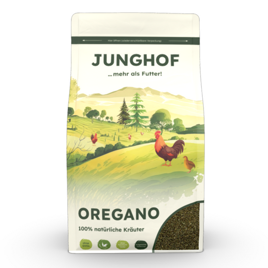 Oregano gerebelt, reduziert Bakterien und Viren im Organismus