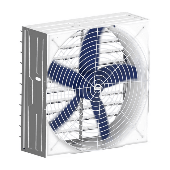 MF50 Stallventilator 127 cm in Boxbauform, 1,5 kW, AC- oder EC-Motor, bis 49.000 m³/h